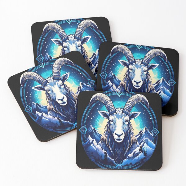 Item preview, Mystical Mountain Goat Logo designed and sold by BirdsnStuff.
