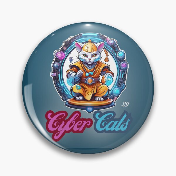 Item preview, Cyber Cats - Cyber Cat 29 designed and sold by Monika Turemka.