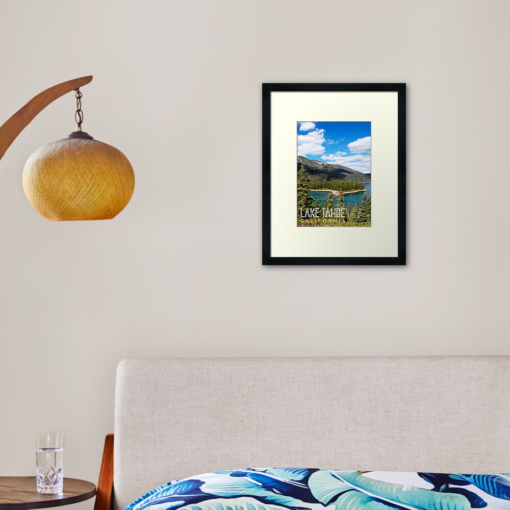 View of Emerald Point Framed Art Print