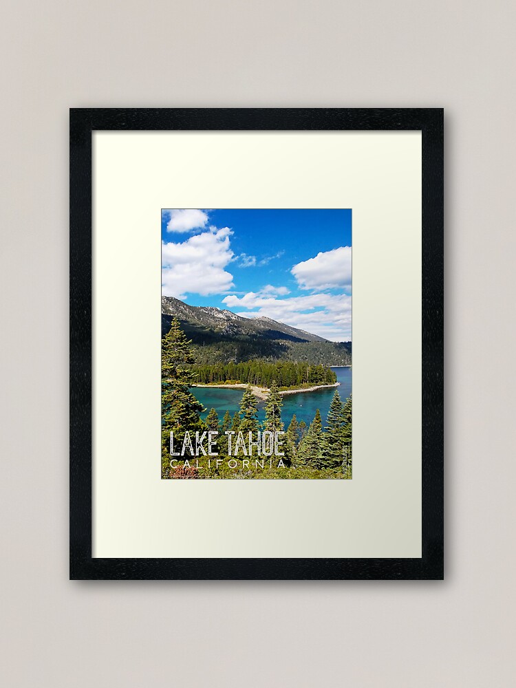 Alternate view of View of Emerald Point Framed Art Print