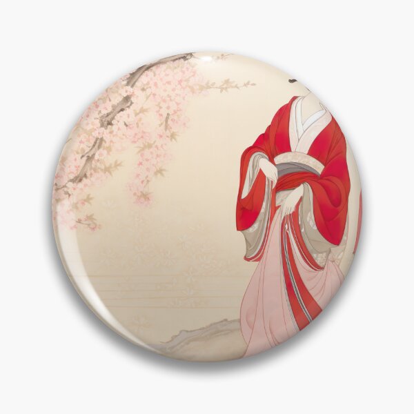 Item preview, Ukiyo-e - Bijin To Sakura designed and sold by KootenayDesigns.