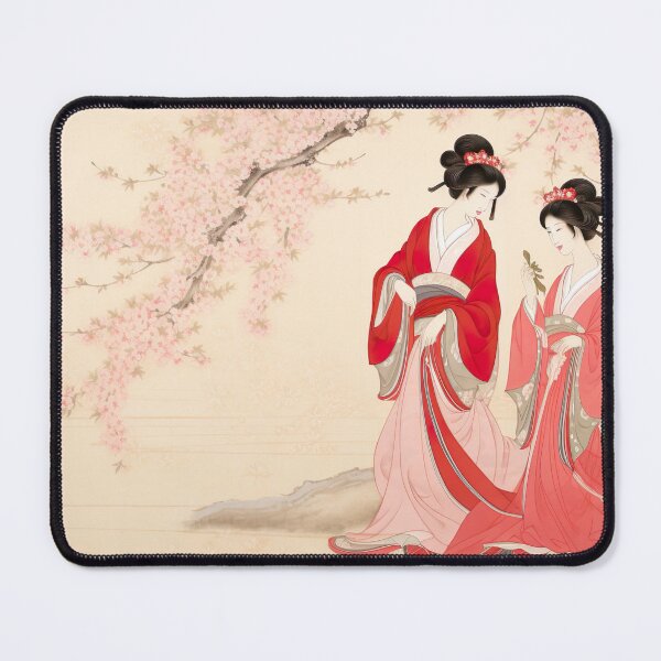 Item preview, Ukiyo-e - Bijin To Sakura designed and sold by KootenayDesigns.