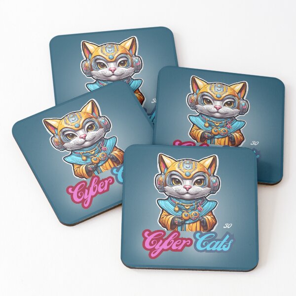 Item preview, Cyber Cats - Cyber Cat 30 designed and sold by Monika Turemka.