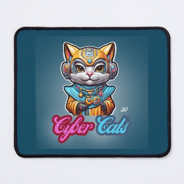 Item preview, Cyber Cats - Cyber Cat 30 designed and sold by Monika Turemka.