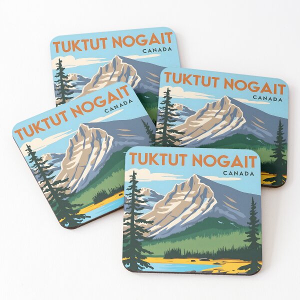 Item preview, Tuktut Nogait National Park Canada Vintage Travel Tourism  designed and sold by TravelersGems.