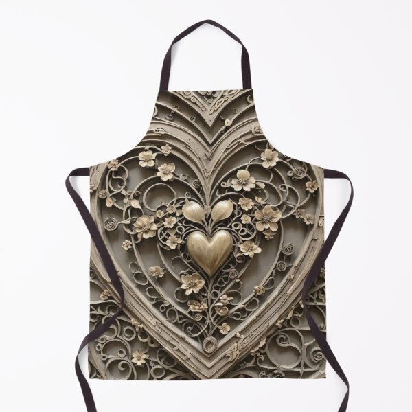 Item preview, Ornate Floral Heart Frame designed and sold by ZenOfAIarts.