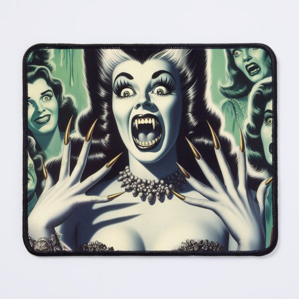 Item preview, Retro Vampire Woman designed and sold by PulpVintage.