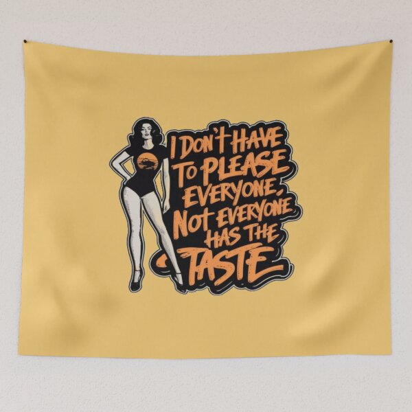 Item preview, Woman with text ' I don't have to please everyone..... ' designed and sold by Tomasz  Siennicki.