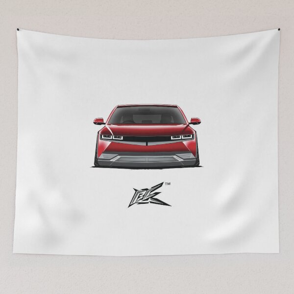 Item preview, ioniq 5 red designed and sold by NaquashM.