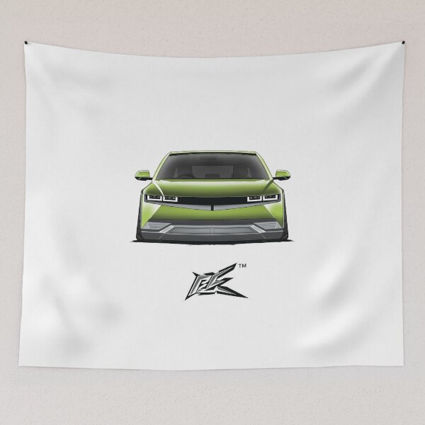 Item preview, ioniq 5 green  designed and sold by NaquashM.
