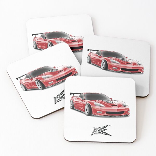 Aperçu de l'œuvre corvette c6r rouge créée et vendue par NaquashM.