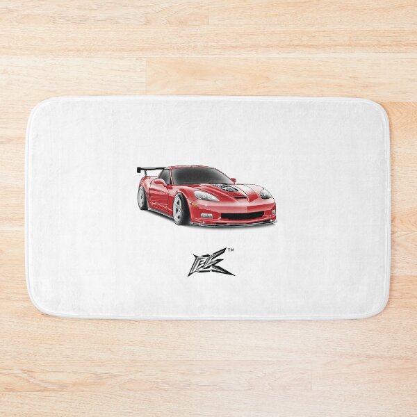 Aperçu de l'œuvre corvette c6r rouge créée et vendue par NaquashM.