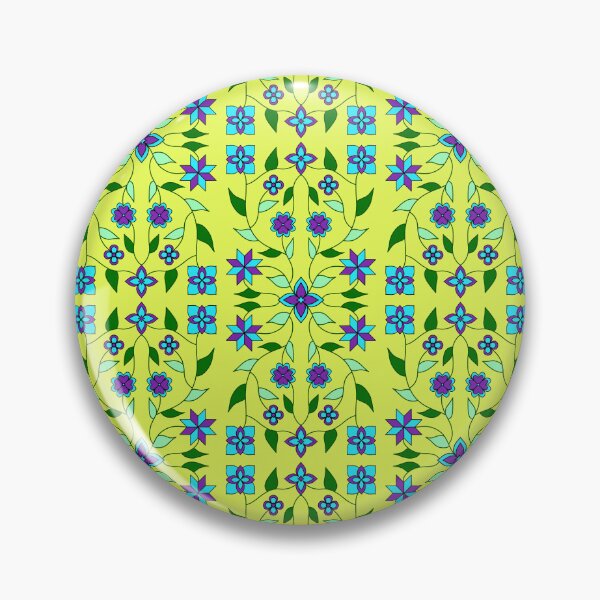 Item preview, Yellow Neon Vine Floral designed and sold by Niibidoon.