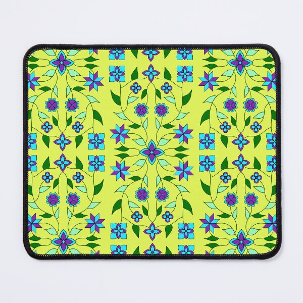 Item preview, Yellow Neon Vine Floral designed and sold by Niibidoon.