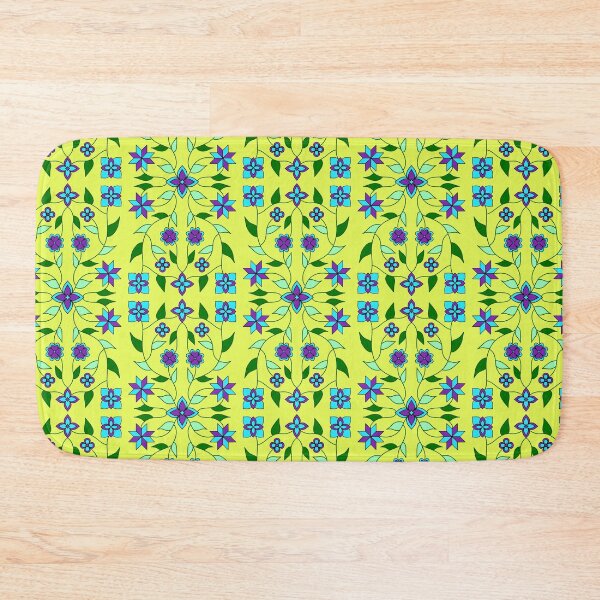 Item preview, Yellow Neon Vine Floral designed and sold by Niibidoon.