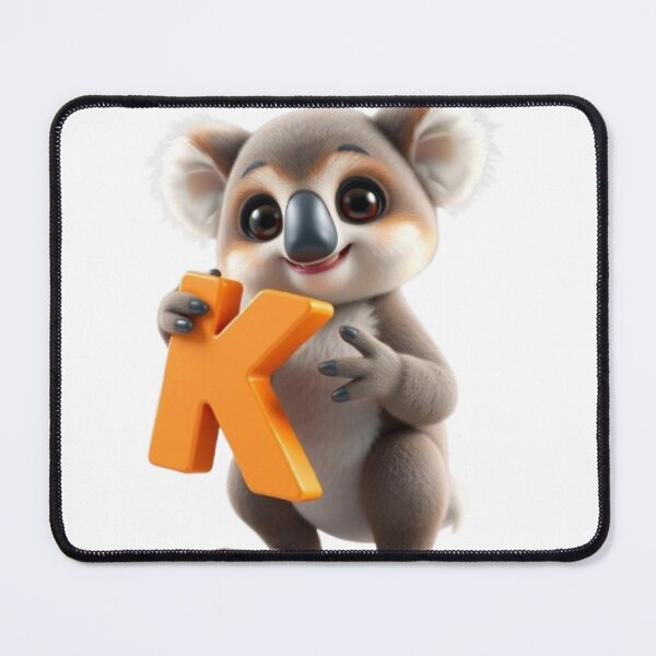 Item preview, K is for Kuala, Alphabet, ABC, kids early learning  designed and sold by NatZure.