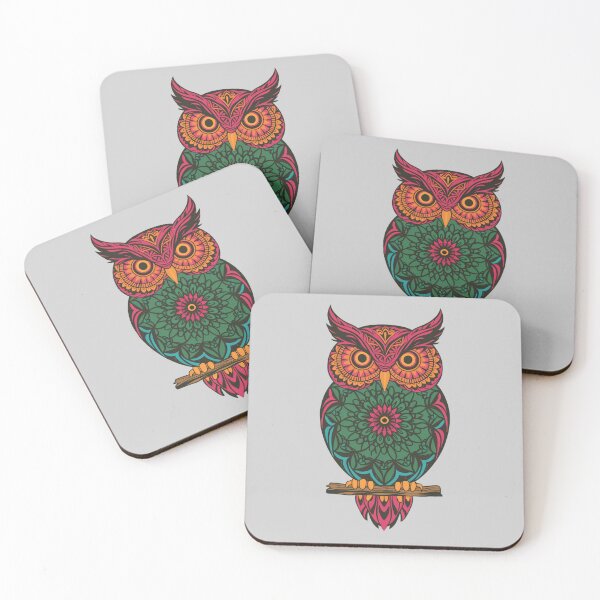 Item preview, Minimalist and Aesthetic Tribal Owl  designed and sold by 123ks.