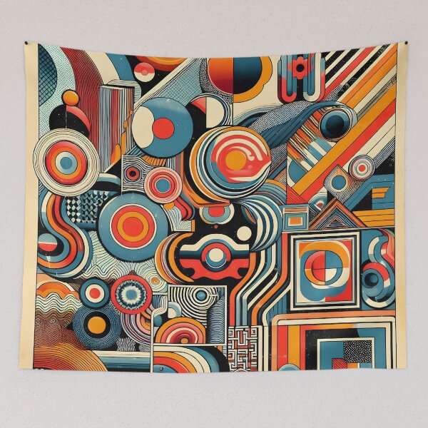 Item preview, Elegant Abstract Vintage Design for Timeless Home Decor designed and sold by PandaTShirtShop.