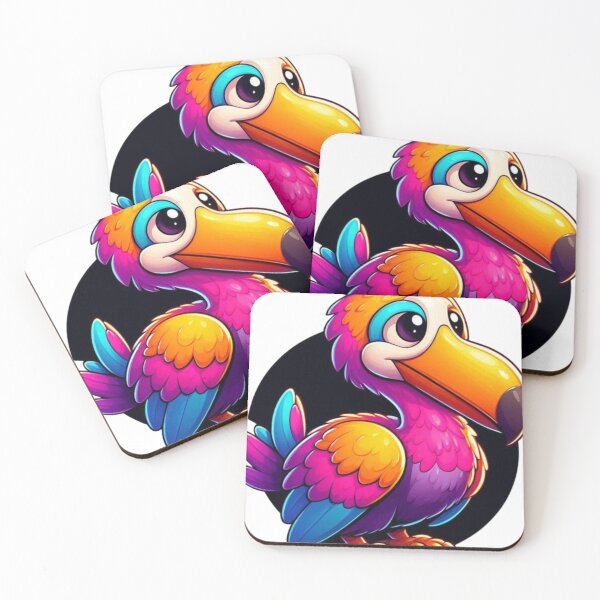 Item preview, Vibrant Cartoon Bird Illustration - Perfect for Creative Projects designed and sold by Aqmean.