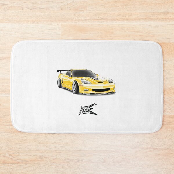Aperçu de l'œuvre corvette c6r jaune créée et vendue par NaquashM.