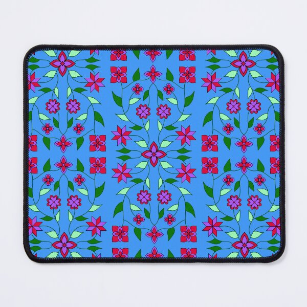 Item preview, Blue Neon Vine Floral designed and sold by Niibidoon.