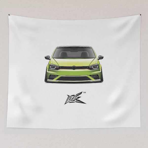 Item preview, popular german hatchback green  designed and sold by NaquashM.