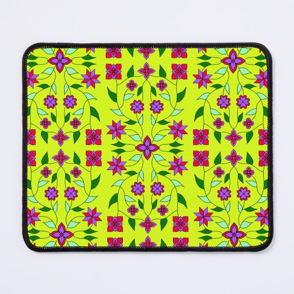 Item preview, Yellow Neon Vine Floral designed and sold by Niibidoon.