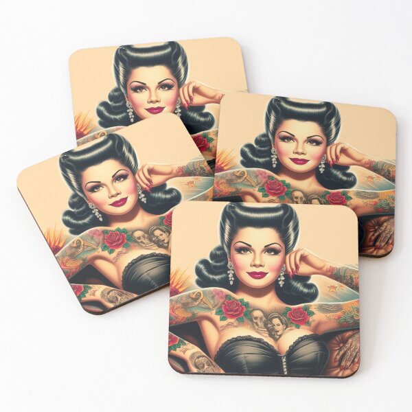 Item preview, Retro Alternative Girl designed and sold by PulpVintage.