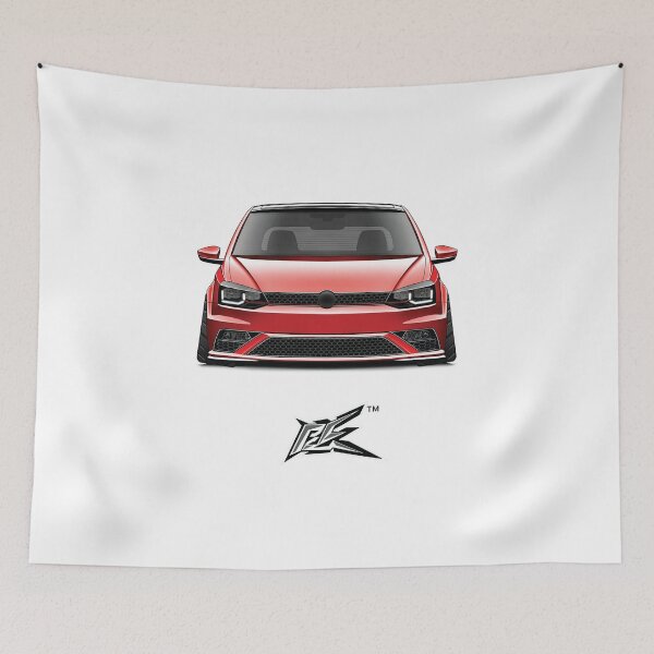 Item preview, popular german hatchback red designed and sold by NaquashM.