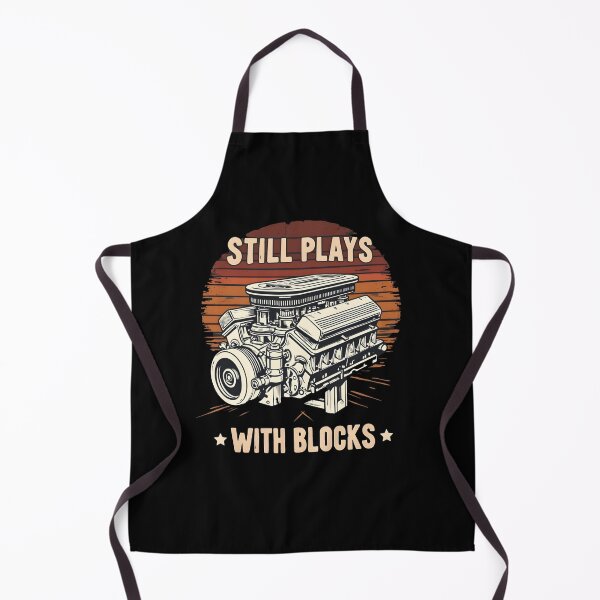 Item preview, Mechanics Still Plays With Blocks designed and sold by HeadTurningArt.