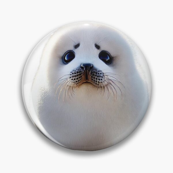 Item preview, cute baby seal designed and sold by Catsmoment.