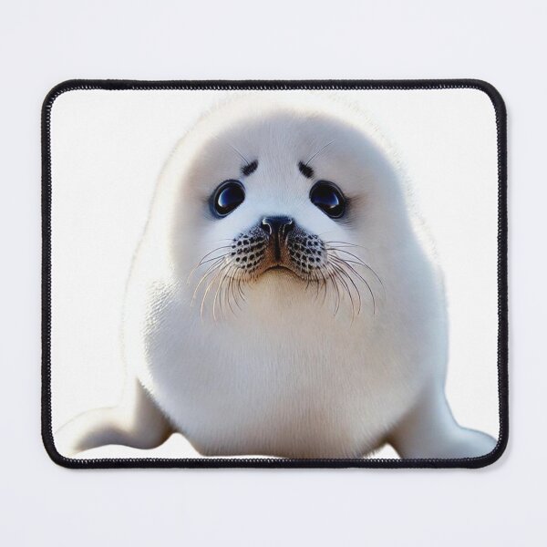 Item preview, cute baby seal designed and sold by Catsmoment.
