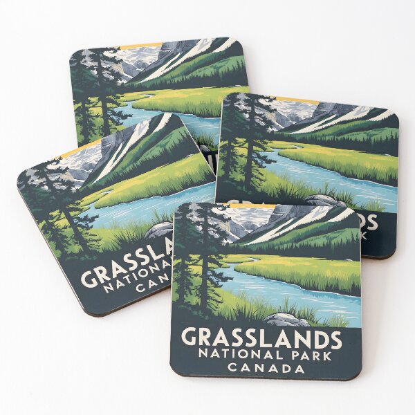 Item preview, Grasslands National Park Canada Vintage Travel Tourism  designed and sold by TravelersGems.
