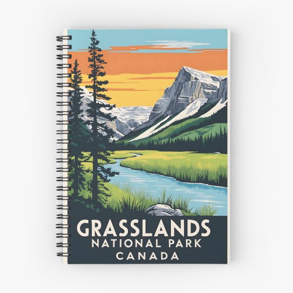 Item preview, Grasslands National Park Canada Vintage Travel Tourism  designed and sold by TravelersGems.