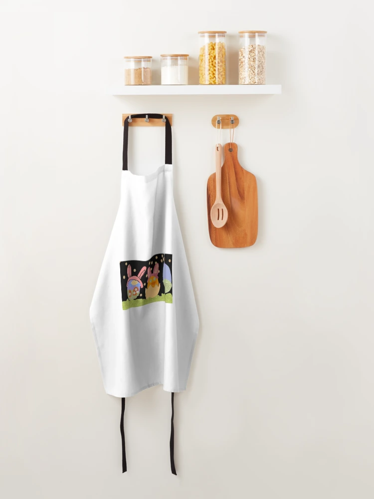 Thumbnail 4 of 6, Apron, Chicken Rabbit  designed and sold by MerryBuzzMouse.