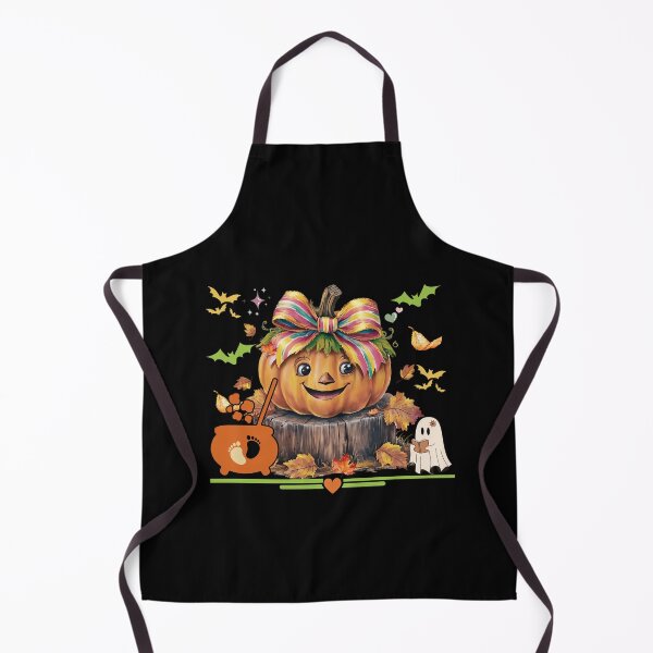 Item preview, Fall Pregnancy, Cute Pumpkin Bow Fall Halloween Colorful Retro Pregnancy Announcement Design designed and sold by Raise2Shine.