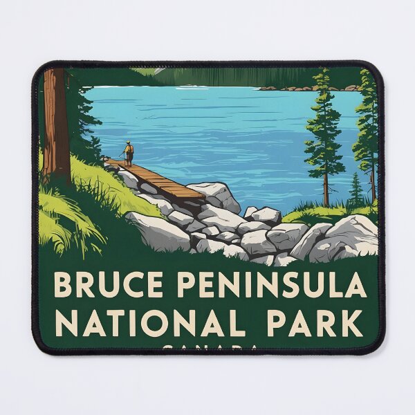Item preview, Bruce Peninsula National Park Canada Vintage Travel Tourism designed and sold by TravelersGems.