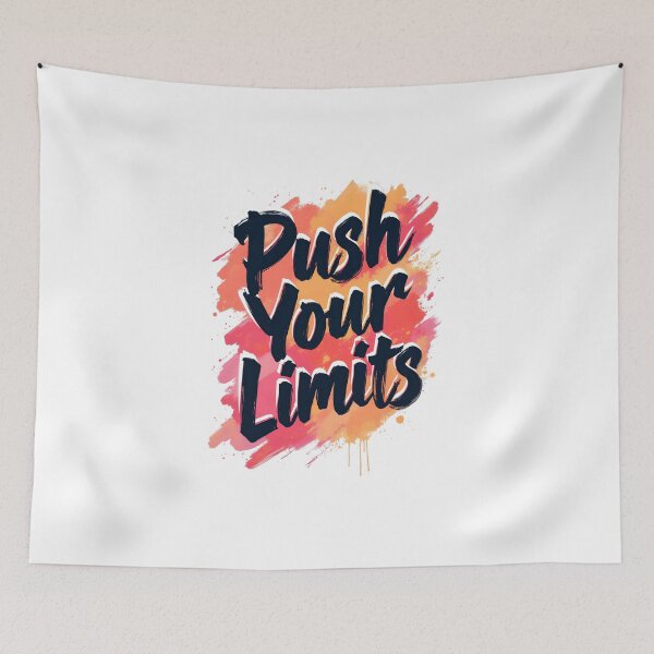Item preview, push your limits designed and sold by Ismartista.