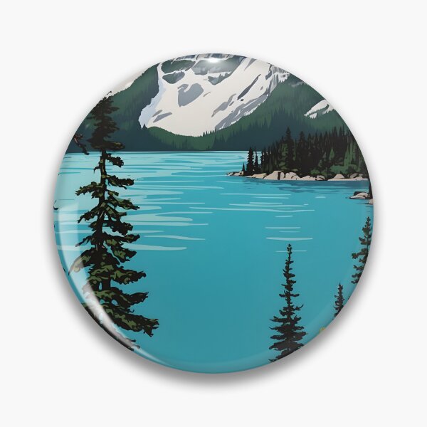 Item preview, Waterton National Park Canada Vintage Travel Tourism  designed and sold by TravelersGems.