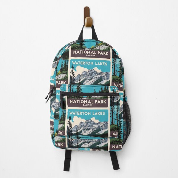 Item preview, Waterton National Park Canada Vintage Travel Tourism designed and sold by TravelersGems.
