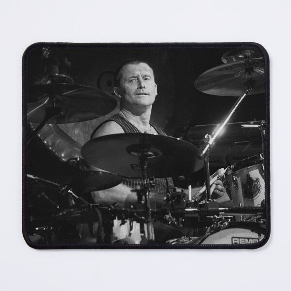 Item preview, Carl Palmer - Emerson, Lake and Palmer - BW Photograph designed and sold by ConcertImages.