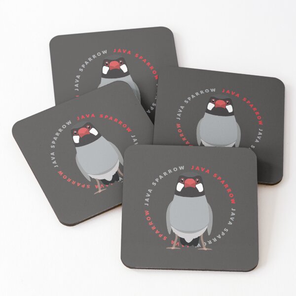 Item preview, Java Sparrow Bird Exotic Pet designed and sold by SUPERHERON.