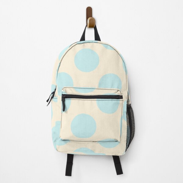 Item preview, Earthy Light Blue Polka Dots and Cream Background designed and sold by Kpss2564.