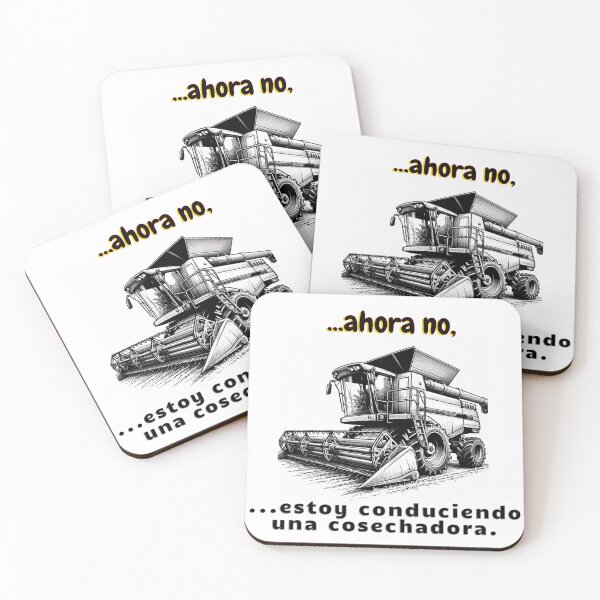 Item preview, Not now, I'm driving a combine harvester. designed and sold by PrintYourStyle.