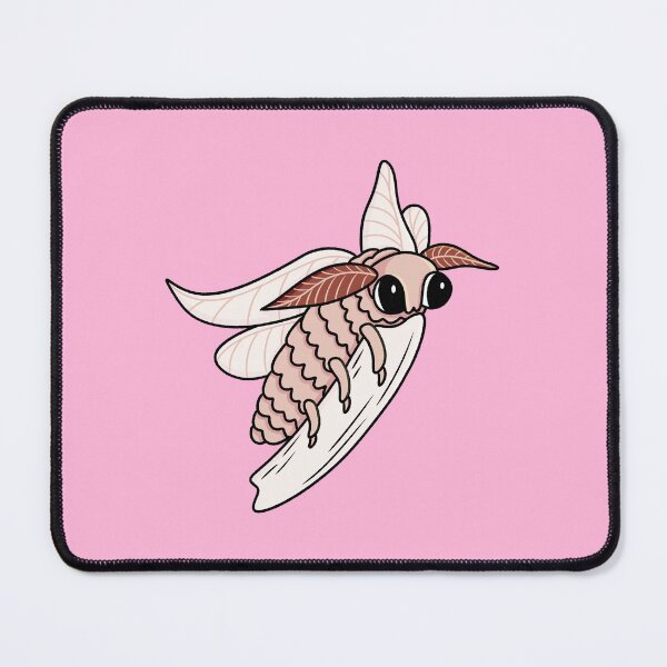 Item preview, Cute Fluffy Silk Moth designed and sold by Amanda Kinast.