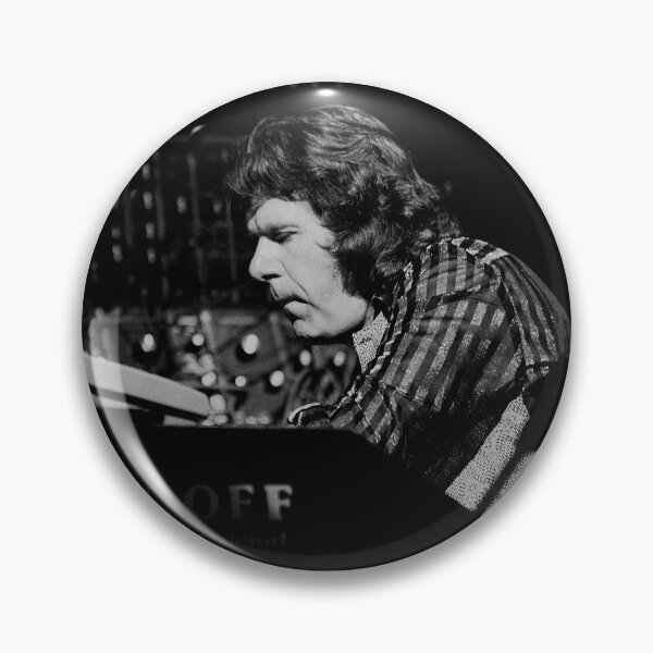 Item preview, Keith Emerson - Emerson, Lake and Palmer - BW Photograph designed and sold by ConcertImages.