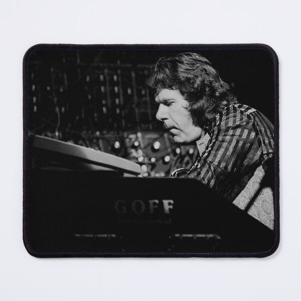 Item preview, Keith Emerson - Emerson, Lake and Palmer - BW Photograph designed and sold by ConcertImages.