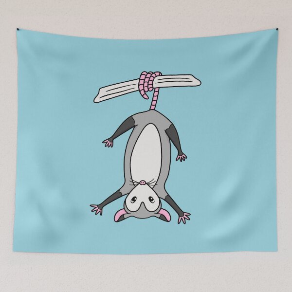 Item preview, Cute Hanging Opossum designed and sold by Amanda Kinast.