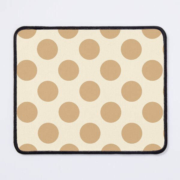 Item preview, Earthy Light Brown Polka Dots and Cream Background designed and sold by Kpss2564.