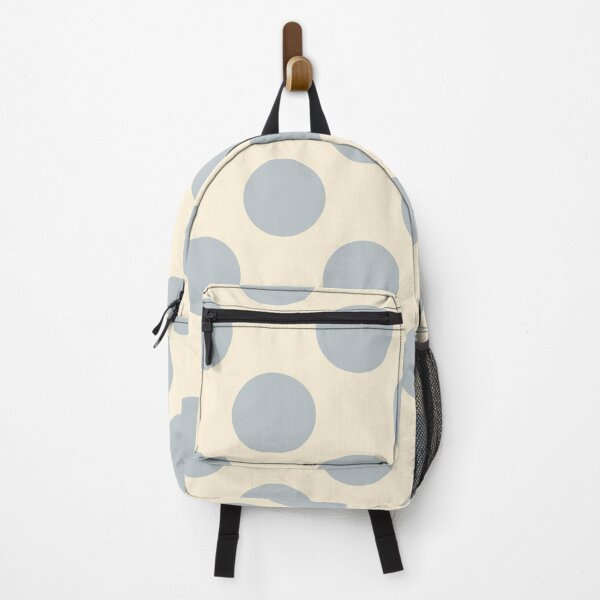 Item preview, Earthy Light Blue Polka Dots and Cream Background designed and sold by Kpss2564.